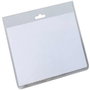 Durable Portanombres de Plástico Transparente 60x90mm con Perforación para Clip