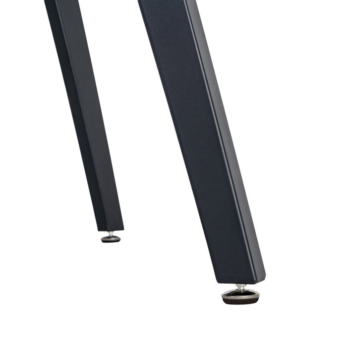 Mesa Extensible Marrón Dm-Metal Salón 160 X 90 X 76 cm