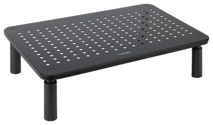 TOOQ Soporte Elevador TQMR086 para Monitor o Portátil, Negro