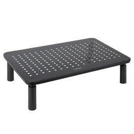 Tooq Soporte Elevador Multiusos TQMR086 para Monitor/Portátil, Negro, hasta 20kg