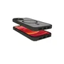 Celly Funda Magmatt Compatible con MagSafe para Apple iPhone 14 Plus - Negro Transparente, Resistente a Impactos y Rayones