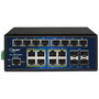 ALLNET ALL-SGI8120PM Switch PoE Industrial 20+4 Puertos