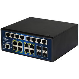 ALLNET ALL-SGI8120PM Switch PoE Industrial 20+4 Puertos