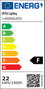 Opple Lighting Foco empotrado LED Clio 22W 2000lm 4000K Blanco