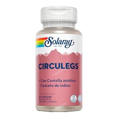 SOLARAY CircuLegs 60 cápsulas vegetales