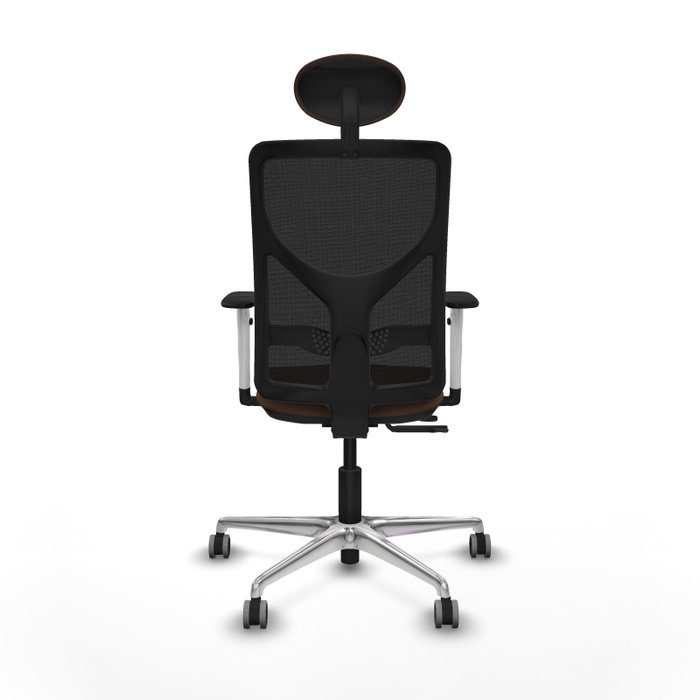 PIQUERAS Y CRESPO Silla de oficina Motilla con mecanismo Sincro/Traslack Marrón y Negro PIQUERAS Y CRESPO Silla de oficina Motilla con mecanismo Sincro/Traslack Marrón y Negro