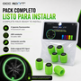 Occ Sport Tapones Válvula LED Verde
