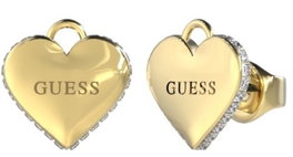 GUESS Pendientes Falling in Love Dorados