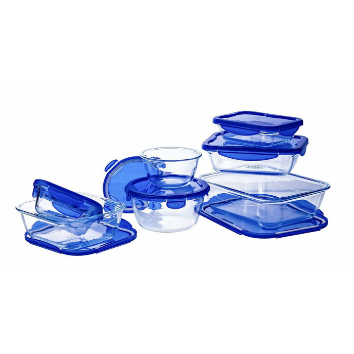 Pyrex® Cook&Go Recipiente Hermético Rectangular de Vidrio 3,3 L