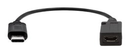 ProXtend Adaptador USB-C a USB 2.0 Micro B 20cm Negro