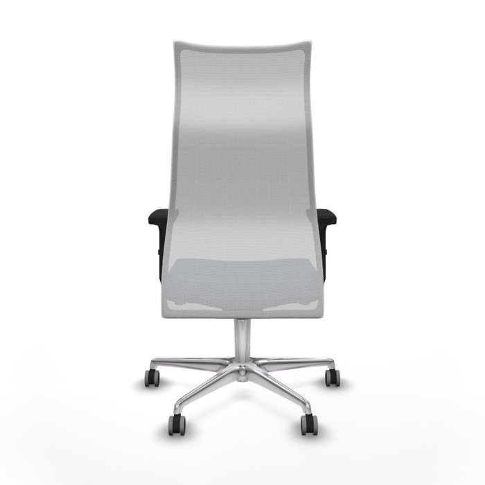 PIQUERAS Y CRESPO Silla Albacete Malla Sincro con Asiento en Similpiel Azul Marino PIQUERAS Y CRESPO Silla Albacete Malla Sincro con Asiento en Similpiel Azul Marino