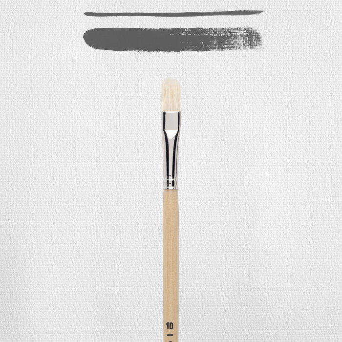 Rembrandt Pincel para óleo y acrílico serie 208 N.° 10 Rembrandt Pincel para óleo y acrílico serie 208 N.° 10
