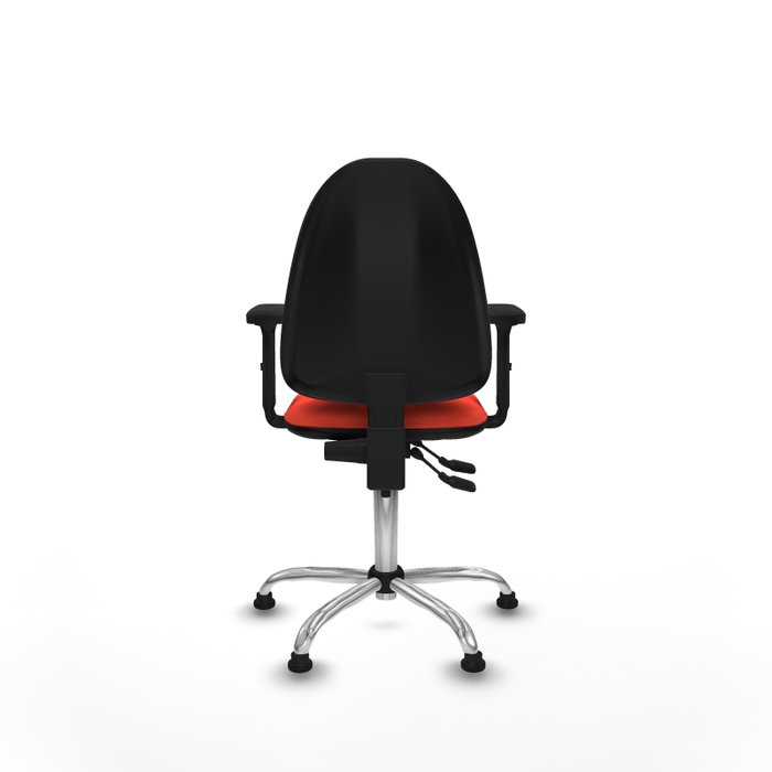 PIQUERAS Y CRESPO Silla de oficina Aýna Naranja oscuro con Brazos 2D PIQUERAS Y CRESPO Silla de oficina Aýna Naranja oscuro con Brazos 2D