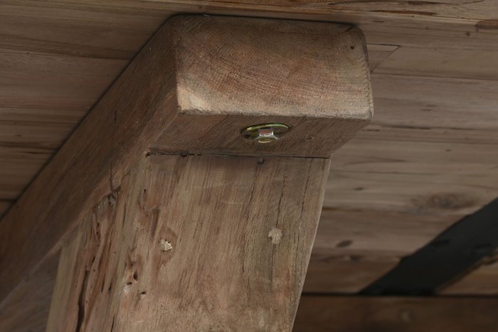 DKD Home Decor Mesa Comedor 2c24 Ovalada Teca Reciclada 120 x 78 x 220 cm DKD Home Decor Mesa Comedor 2c24 Ovalada Teca Reciclada 120 x 78 x 220 cm