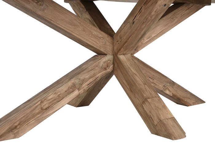 DKD Home Decor Mesa Comedor 2c24 Ovalada Teca Reciclada 120 x 78 x 220 cm DKD Home Decor Mesa Comedor 2c24 Ovalada Teca Reciclada 120 x 78 x 220 cm