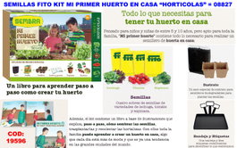 Finstock Kit Mi Primer Huerto de Hortalizas