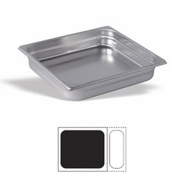 VOLLRATH Cubeta GN 2/3 de Acero Inoxidable 18/10, Capacidad 1.7 litros, Dimensiones 35.3 x 32.5 x 2 cm para Cocina Profesional