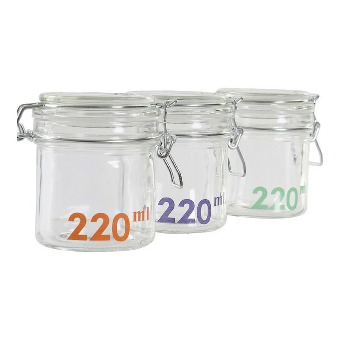 Bote DKD Home Decor Negro 220 ml Bote DKD Home Decor Negro 220 ml