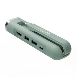 EWENT EW1148 Docking Station Multipuerto USB-C HDMI 4K 100W 1*HDMI/1*RJ45/2*USB-A/1*USB-C