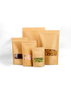 Inde Bolsas Kraft Alimentarias Herméticas 17x24 cm (12 Unidades)