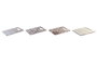 DKD Home Decor Salvamanteles de Dolomita con Diseño de Azulejos 18x24x0,7 cm Surtido de 4