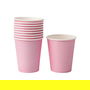 Inde Set 24 Vasos de Cartón Rosa Baby 200cc (18 Unidades)