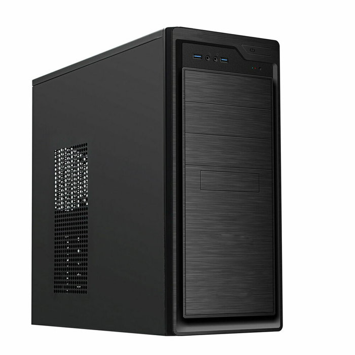 COOLBOX F800 Caja de semitorre ATX con fuente 500W, USB 3.0, Negra