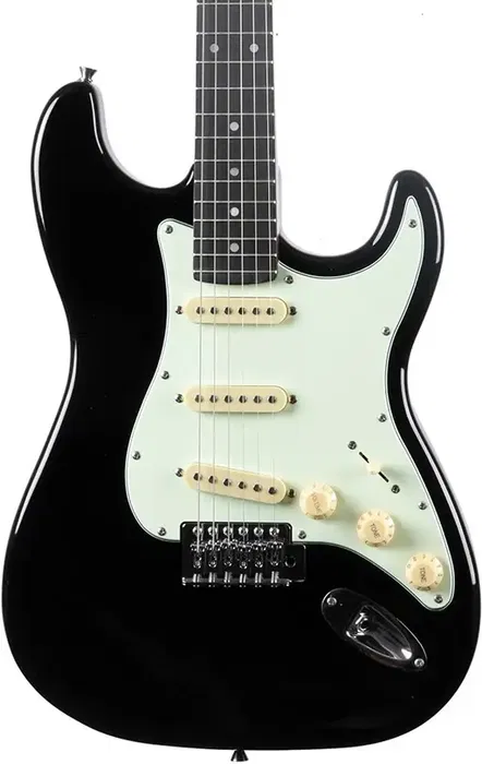 Eko Guitarra Eléctrica ST300 Tipo Strat - Negra