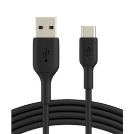 Cable USB A a USB-C Belkin CAB001BT2MBK Negro 2 m