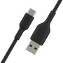 Cable USB A a USB-C Belkin CAB001BT2MBK Negro 2 m