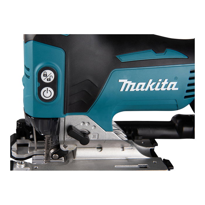 Makita DJV181RTJ Sierra de calar inalámbrica de acción pendular con 2 baterías de 5.0 Ah