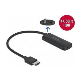 DeLOCK Adaptador HDMI-A macho a USB Type-C hembra 4K 60 Hz