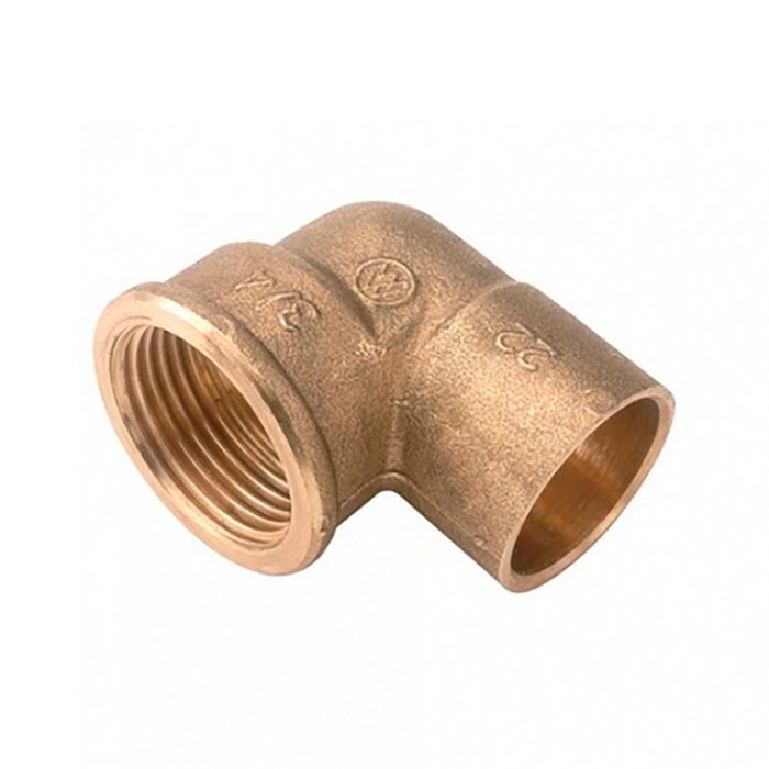 Metalgrup Codo Hembra 90 grados 1/2" x 18 mm Latón Metalgrup Codo Hembra 90 grados 1/2" x 18 mm Latón