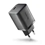 NGS Cargador de Pared GaN BUD 65W-C con USB-C y Cable 1,5m