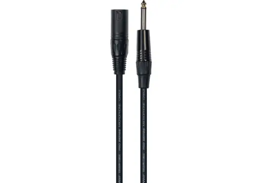 YELLOWCAB Cable Jack Mono Macho a XLR Macho 5 Metros de Longitud YELLOWCAB Cable Jack Mono Macho a XLR Macho 5 Metros de Longitud