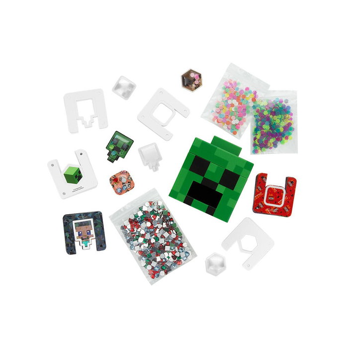 Minecraft Pegatinas 3D maker
