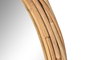 DKD Home Decor Espejo de Ratán y Cristal Natural 61,5x3x95 cm
