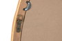 DKD Home Decor Espejo de Ratán y Cristal Natural 61,5x3x95 cm