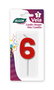 Algon Vela Roja N.6 8.3cm (36 Unidades)