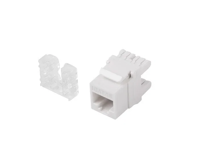 Lanberg KSU5-A1000 Módulo de Conector RJ-45 LSA Hembra a Hembra Plano Cat5e UTP Blanco