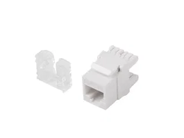 Lanberg KSU5-A1000 Módulo de Conector RJ-45 LSA Hembra a Hembra Plano Cat5e UTP Blanco