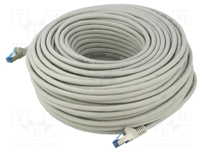 GOOBAY Cable Patch Cord Cat 6a S/FTP 50m Gris GOOBAY Cable Patch Cord Cat 6a S/FTP 50m Gris