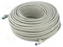 GOOBAY Cable Patch Cord Cat 6a S/FTP 50m Gris