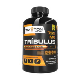 Polaris Triton Tribulus 750 mg 90 Cápsulas Complemento Alimenticio para Testosterona