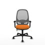 PIQUERAS Y CRESPO Silla de oficina Cilanco Naranja y Gris