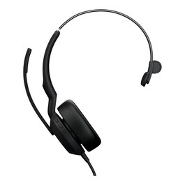 Jabra Evolve2 50 Auriculares Diadema Alámbricos USB-C/USB-A para Oficina y UC, Negro