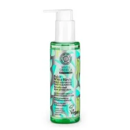 Natura Siberica Bereza Limpiador Facial Refinador Poros 145 ml - Gel limpiador para piel grasa y acné, antimperfecciones, vegano