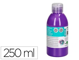Liderpapel Pintura acrilica bote 250 ml violeta