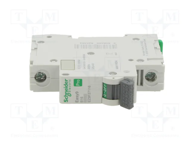 SCHNEIDER ELECTRIC Interruptor magnetotérmico Easy9 Pro 16A 1P 6kA SCHNEIDER ELECTRIC Interruptor magnetotérmico Easy9 Pro 16A 1P 6kA