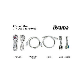 iiyama T1731SR-W5 Monitor POS Táctil Blanco 17 pulgadas 1280 x 1024